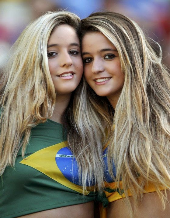 ブラジル美女姉妹　美人が多い国