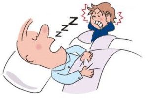 いびき うるさい大きい原因 対策 治し方 睡眠時無呼吸症候群(SAS) 横向き寝 寝る姿勢