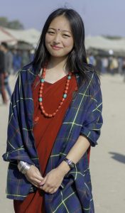 かわいいネパール人女性